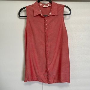 No Sleeves Top (Light Red)